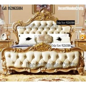 wooden cushioned bed (dwc bd1 9) (copy)