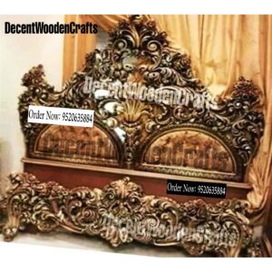 wooden cushioned bed (dwc bd1 10) (copy)