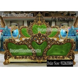 wooden cushioned bed (dwc bd1 6) (copy)